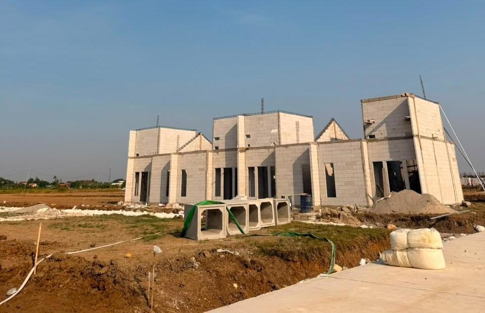 Proses Pembangunan Unit Rumah Green Ubud Cikarang